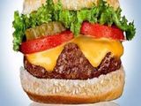 Volcano Double Burger Sandwich