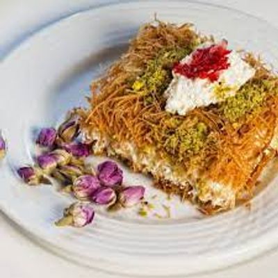 كنافة ريم الخليج بالقشطة