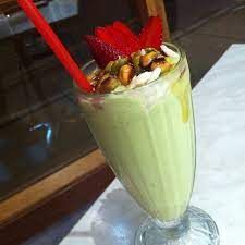 Avocado With Honey And Nuts Cocktail