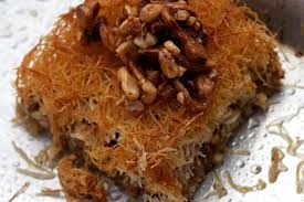 Konafa With Peanut And Raisins