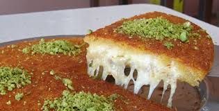 Charcoal Konafa Cream