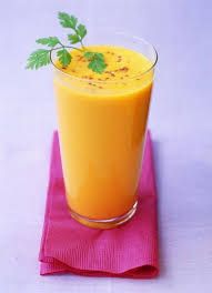 Carrot With Milk Juice