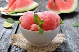 Watermelon With Ice Cream