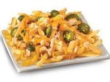 French Fries With Jalapeno And Cheddar Cheese