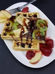 Fruits Waffle
