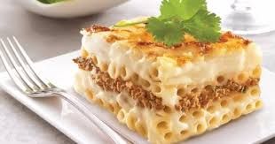Meat Bechamel Pasta