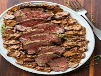 Beef Tenderloin Fillet With Mushroom