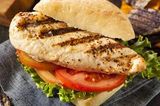 Grilled Chicken Breasts Sandwich