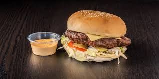 Wrap Beef Burger Sandwich