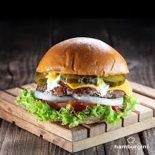 American Burger Sandwich