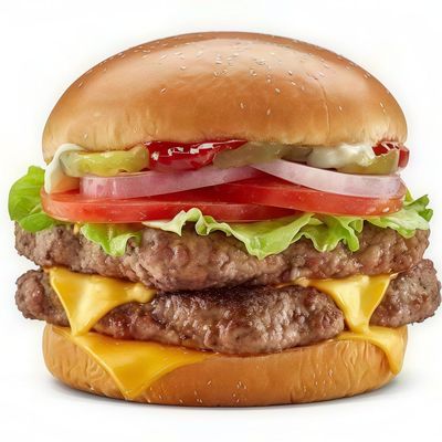 Double Burger Sandwich