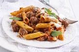 Oriental Sausage Penne Pasta