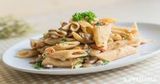 Mushroom Penne Pasta