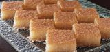 Basbousa With Baladi Ghee And Qeshta