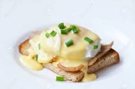Eggs With French Sauce Sandwich