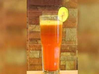 Orange Ginger Detox Cocktail