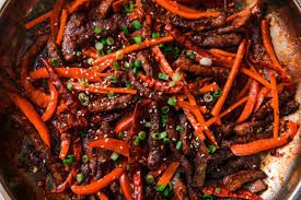 Chinese Spicy Beef Platter
