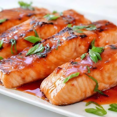 Grilled Salmon Platter