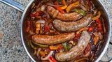 Oriental Sausage Pan