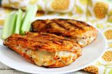 Chicken Slices With Cheese Sandwich