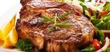 Meat Fillet Steak With Cheese Meal