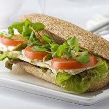 Fried Halloumi Cheese Sandwich