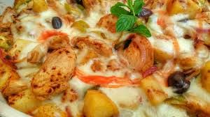 Chicken With Mozzarella Cheese Casserole