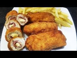 Cordon Bleu With Hot Dog Meal