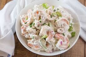 Shrimp With Mayonnaise Salad