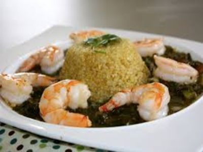 Molokhia With Shrimp