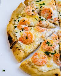 Shrimp Pizza With Rocca