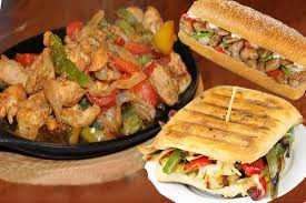 Chicken Fajita With Mozzarella Cheese Sandwich