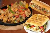Chicken Fajita With Mozzarella Cheese Sandwich
