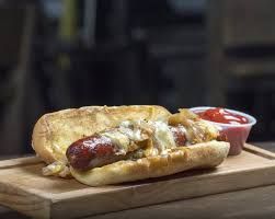 Sausage With Mozzarella Cheese Sandwich