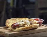 Sausage With Mozzarella Cheese Sandwich