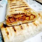 Large Syrian French Fries With Mozzarella Cheese Sandwich
