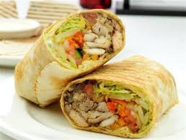 Mix Saroukh Syrian Chicken Shawerma Sandwich
