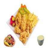 Chicken Zinger With Basmati Rice Meal