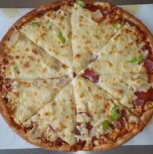 Meat And Corned Beef Oriental Pizza