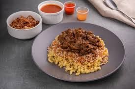 Mix Koshary With Liver