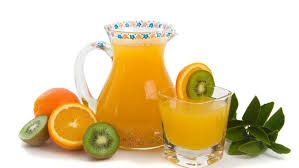 Kiwi With Orange Juice