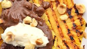 Nutella Chocolate With Pineapple