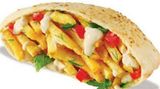 French Fries With Ketchup And Mayonnaise Sandwich