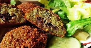 Falafel With Pastrami Piece