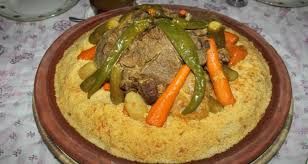 Couscous With Mutton Meat Platter