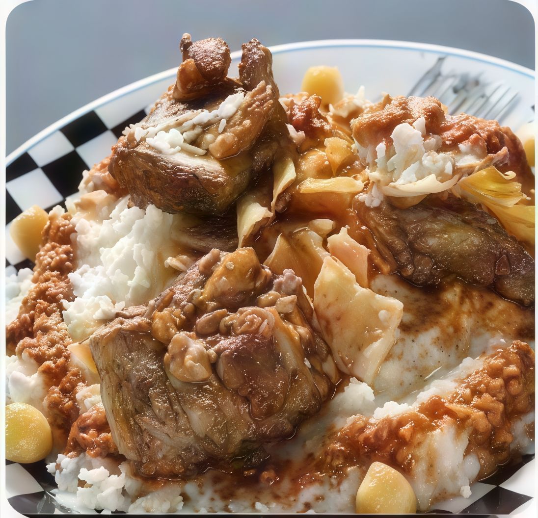 Fatteh With Roasted Oxtail