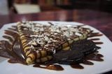 Nutella Chocolate With Oreo Chocolate Crepe