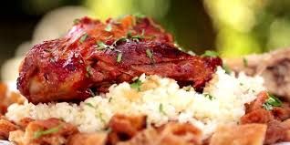 Mutton Shank With Rice Platter