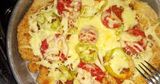Chicken Pane Oriental Pizza