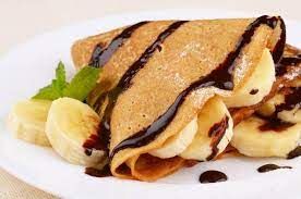 Chocolate With Banana Crepe
